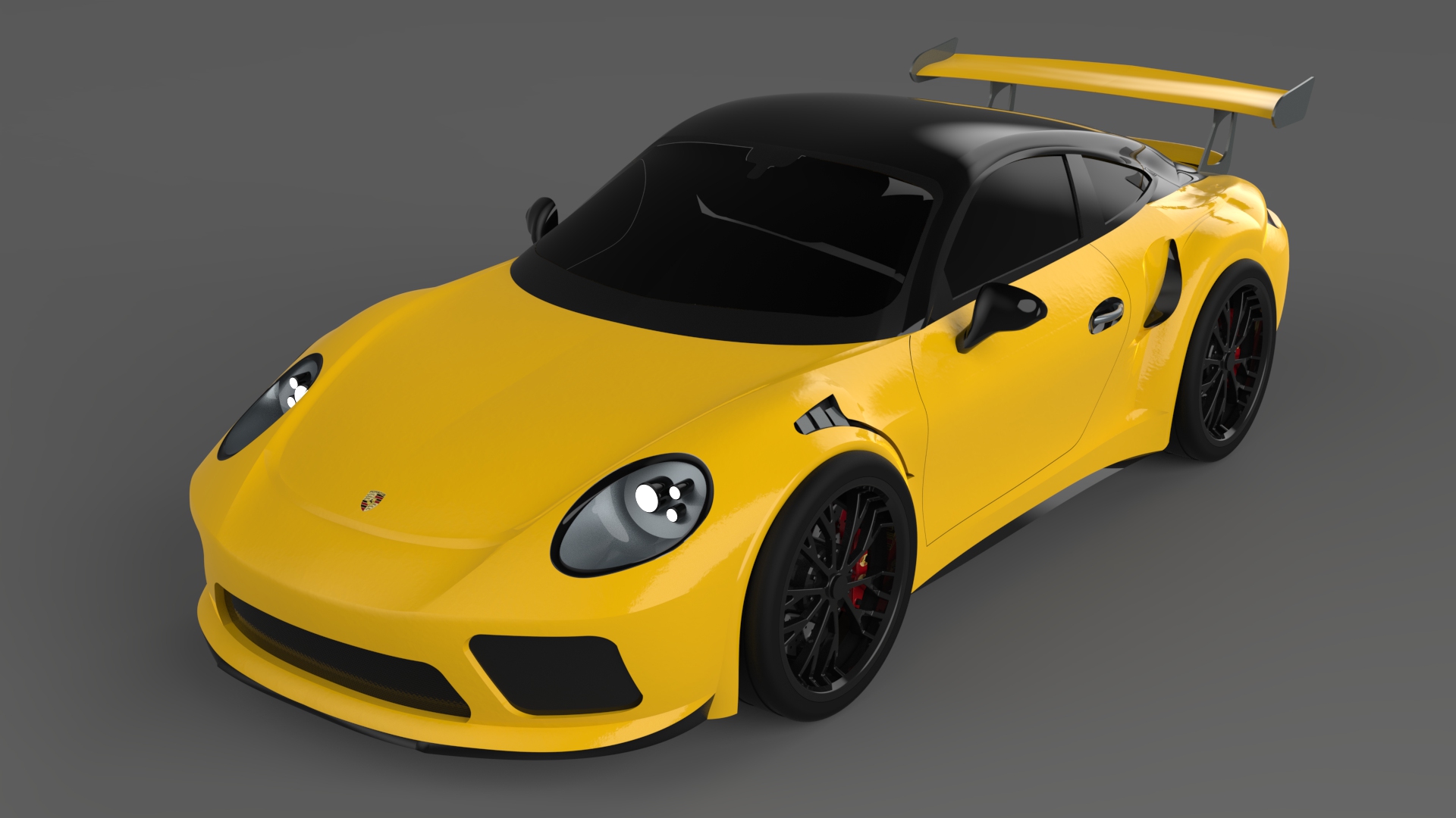 保时捷911跑车模型