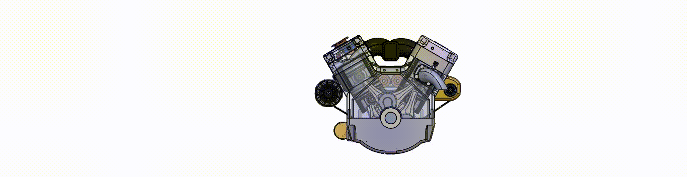 V6发动机设计