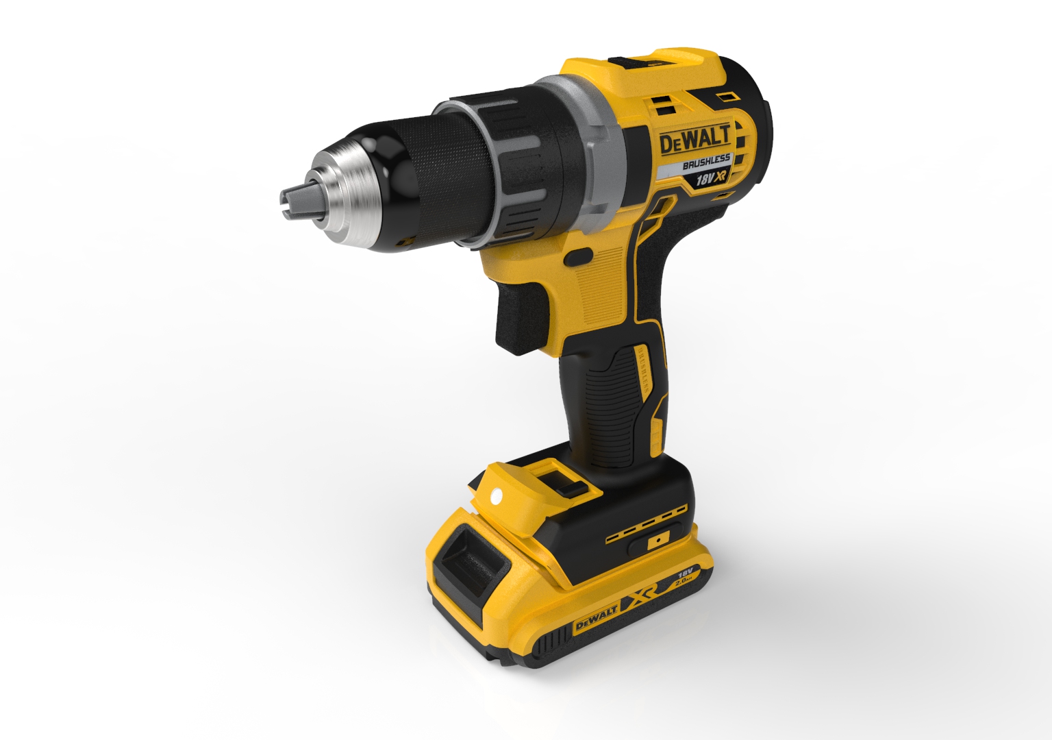 DeWALT DCD791无绳电钻模型