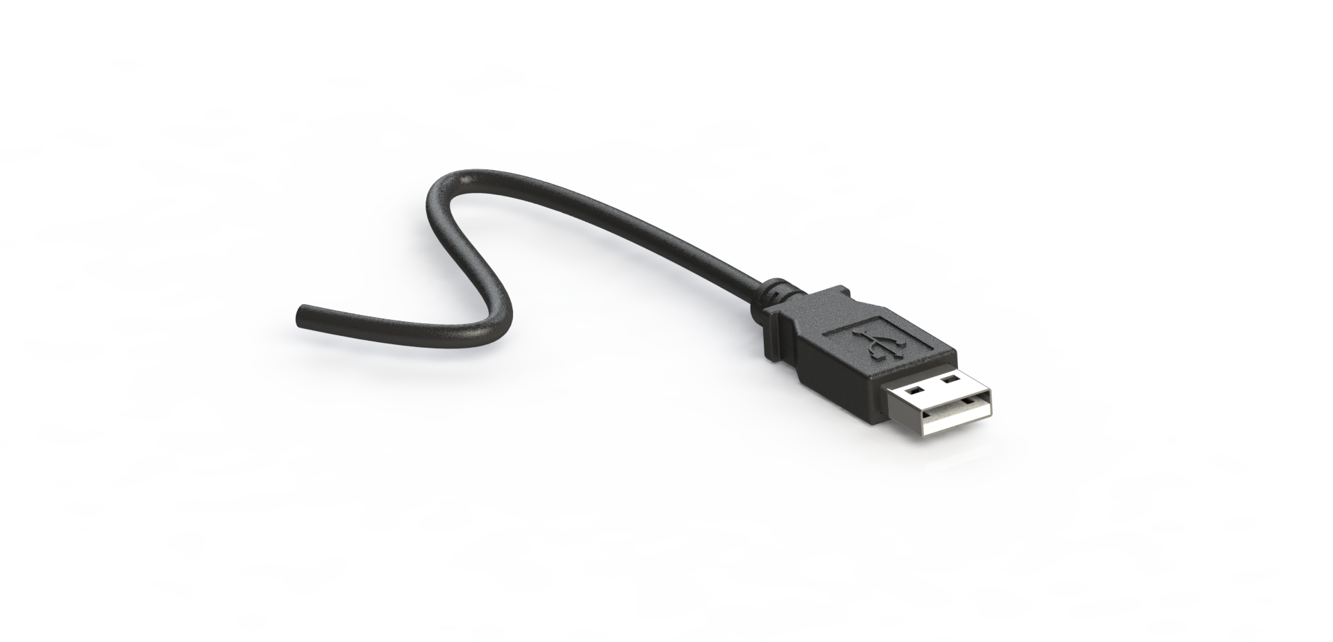 USB接头三维模型