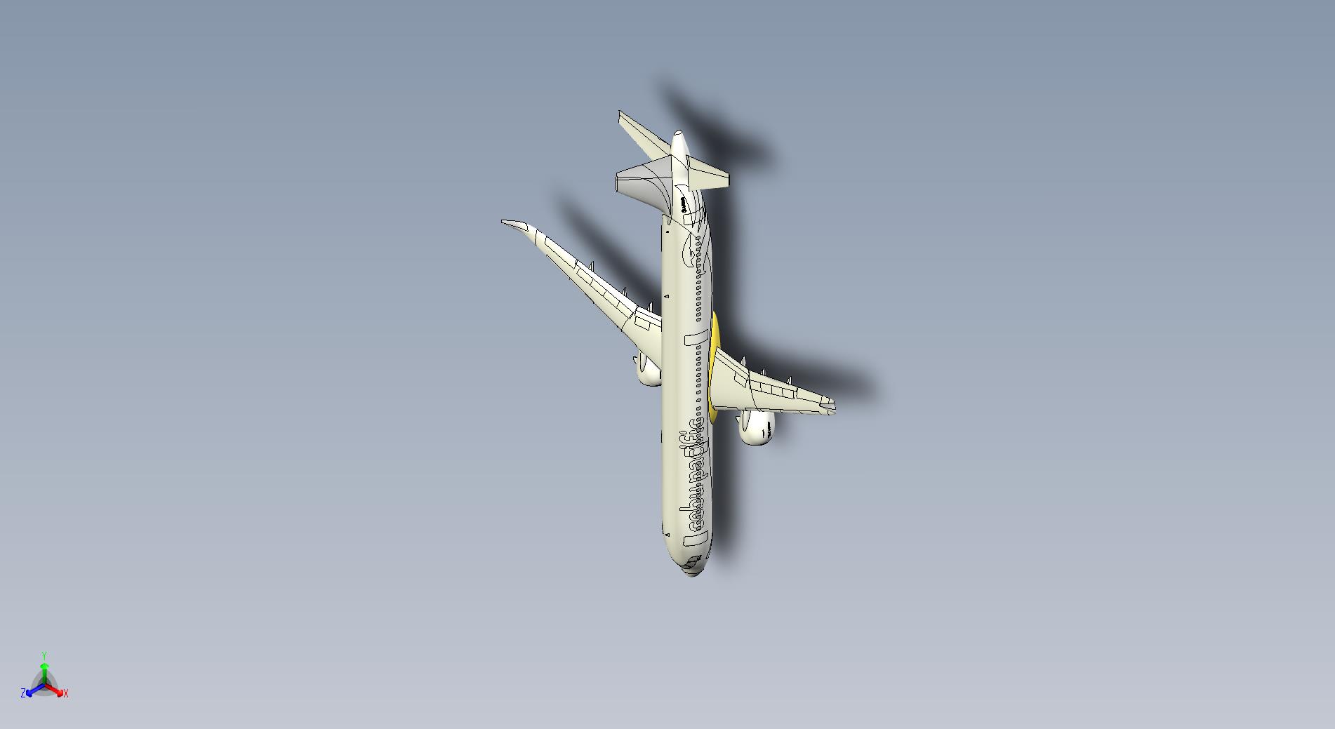 空客A321 NEO客机三维模型