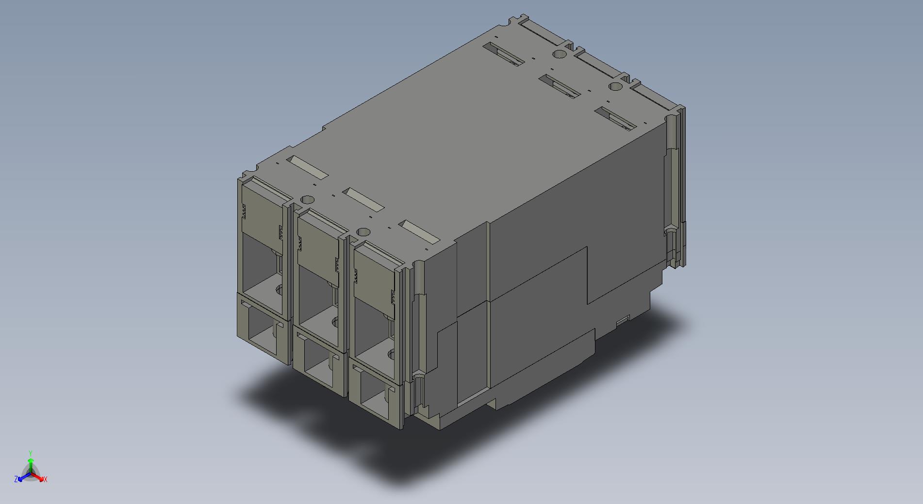 194种西门子断路器3D模型