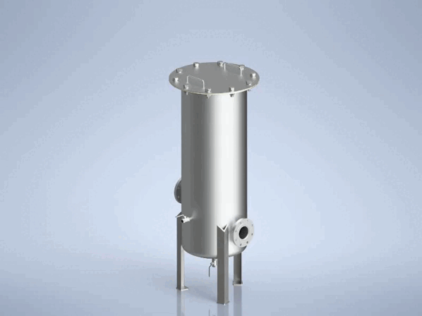 滤筒过滤器三维模型