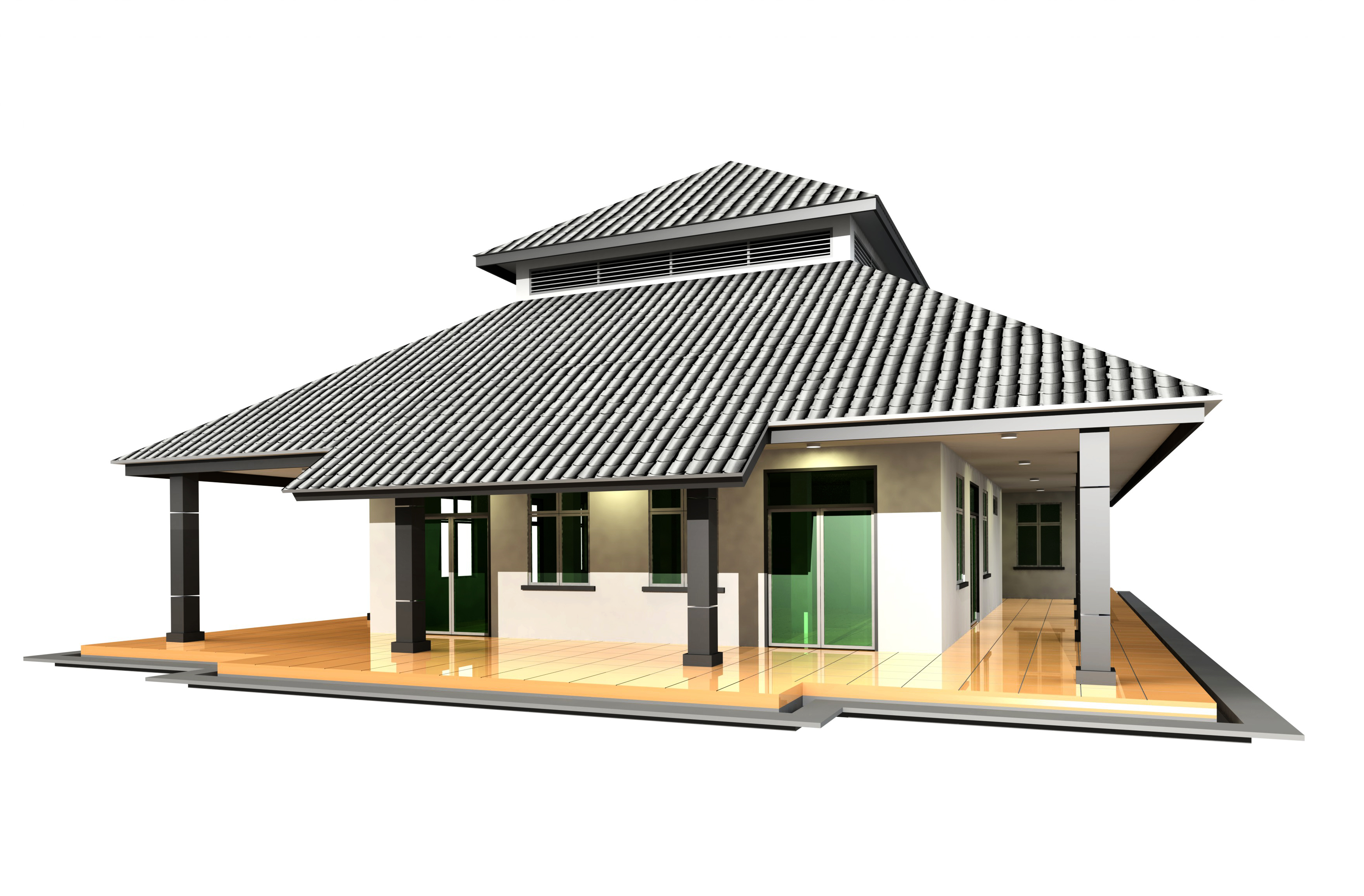 经典亚洲家居风格住宅三维模型