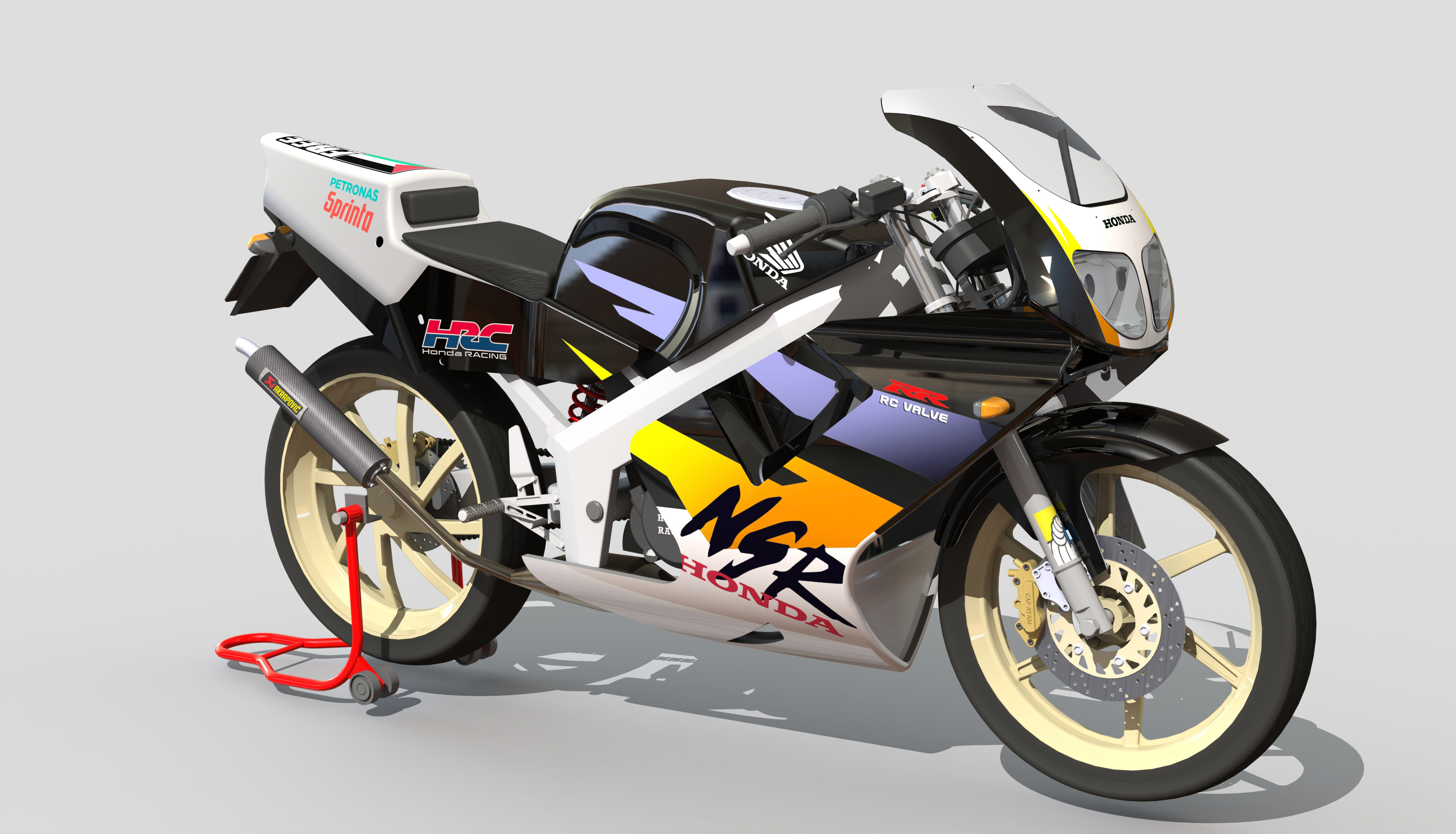 本田 NSR 150SP-1997摩托车三维模型