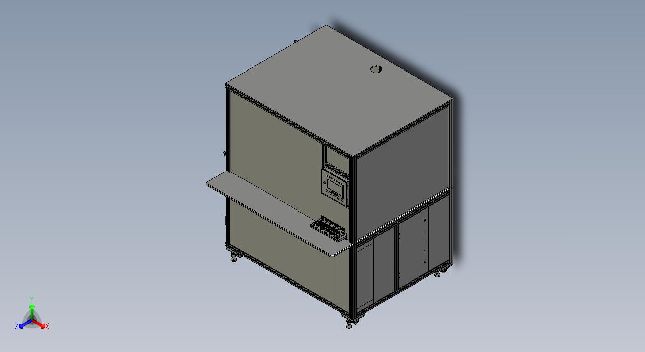 PCB电路板压装设备3D模型