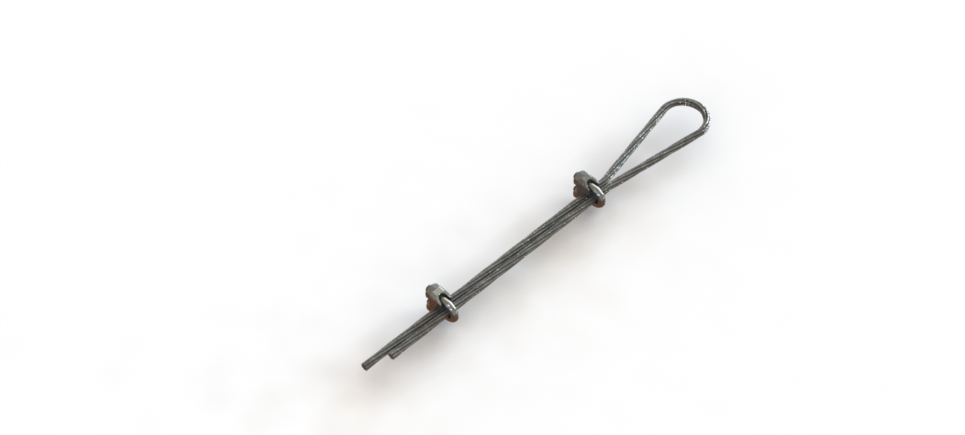 钢丝绳钢绞线链接模型