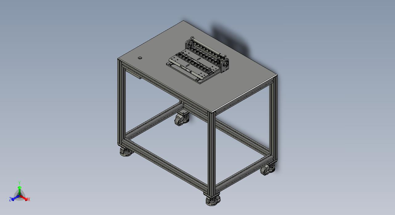 产品装配工装3D模型