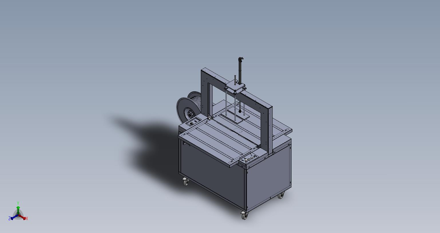 可调式自动打包机