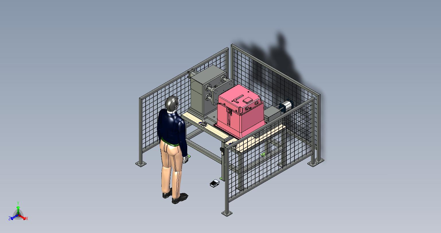 气液增压冲孔机