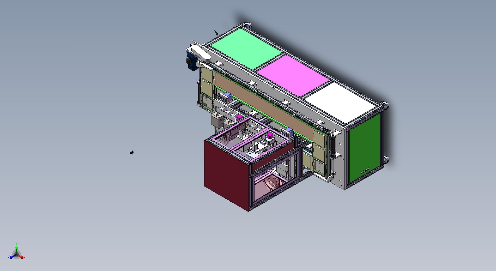 蜂鸣器自动点胶装配环形流水线