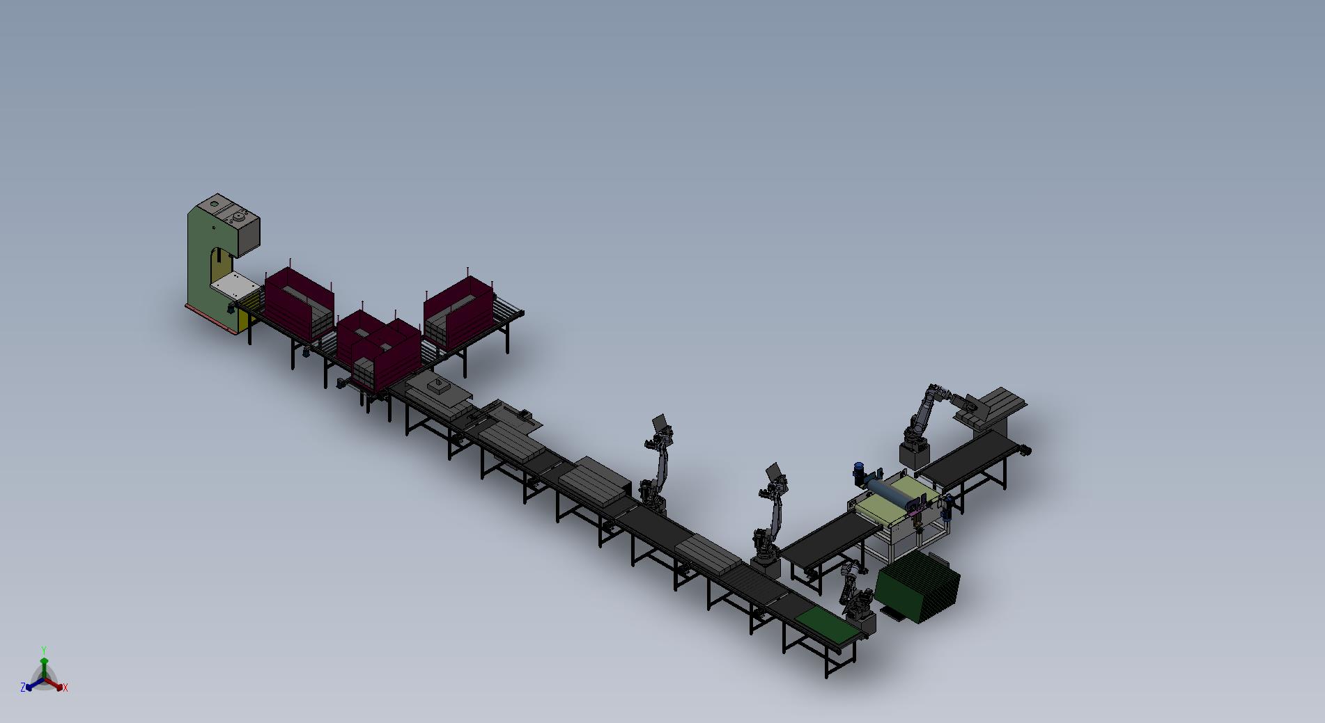 大理石幕墙板加工线