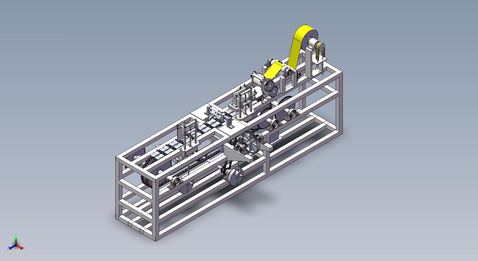 全自动纸袋包装生产机