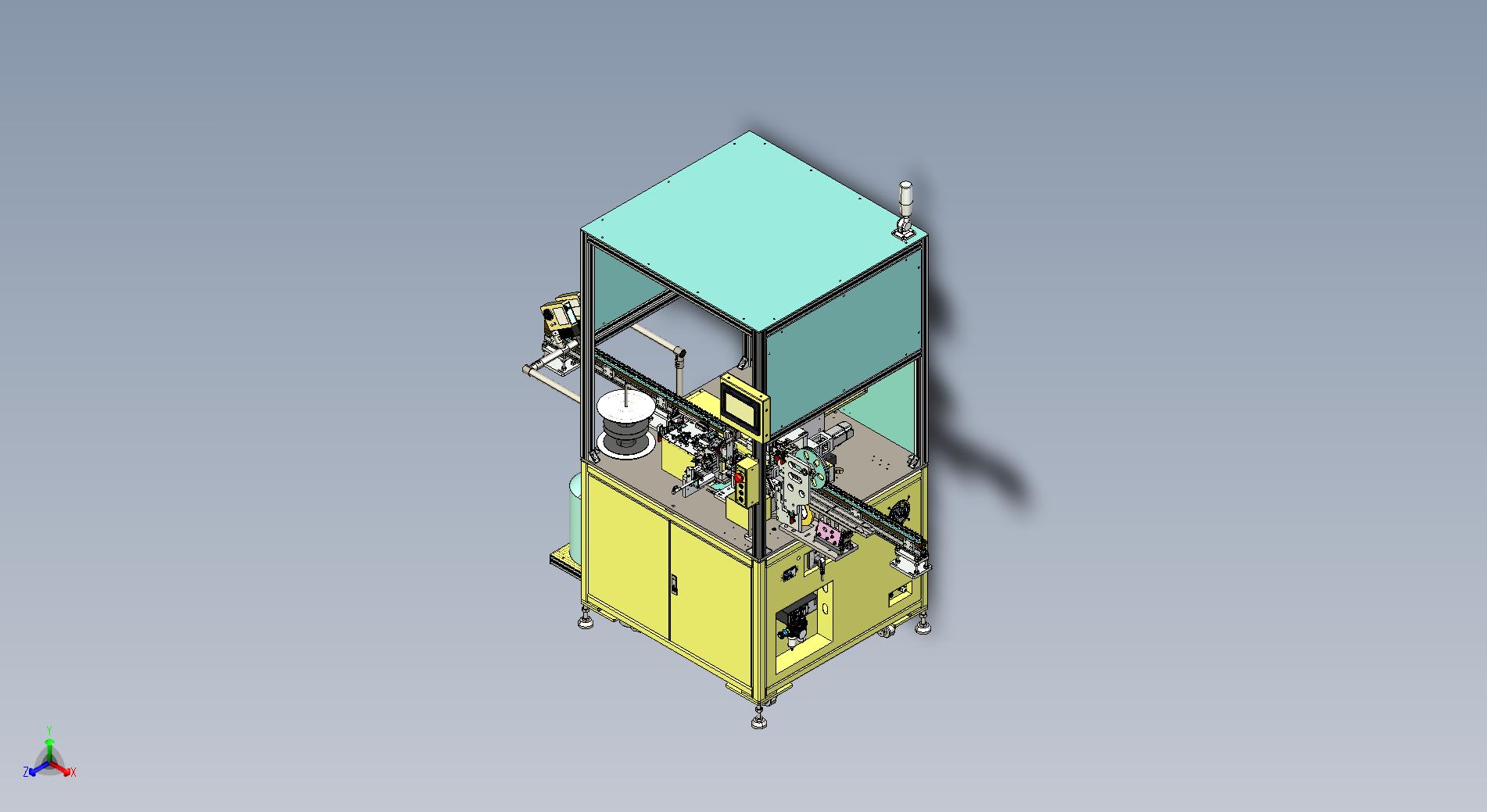 单轴卧式绕线机