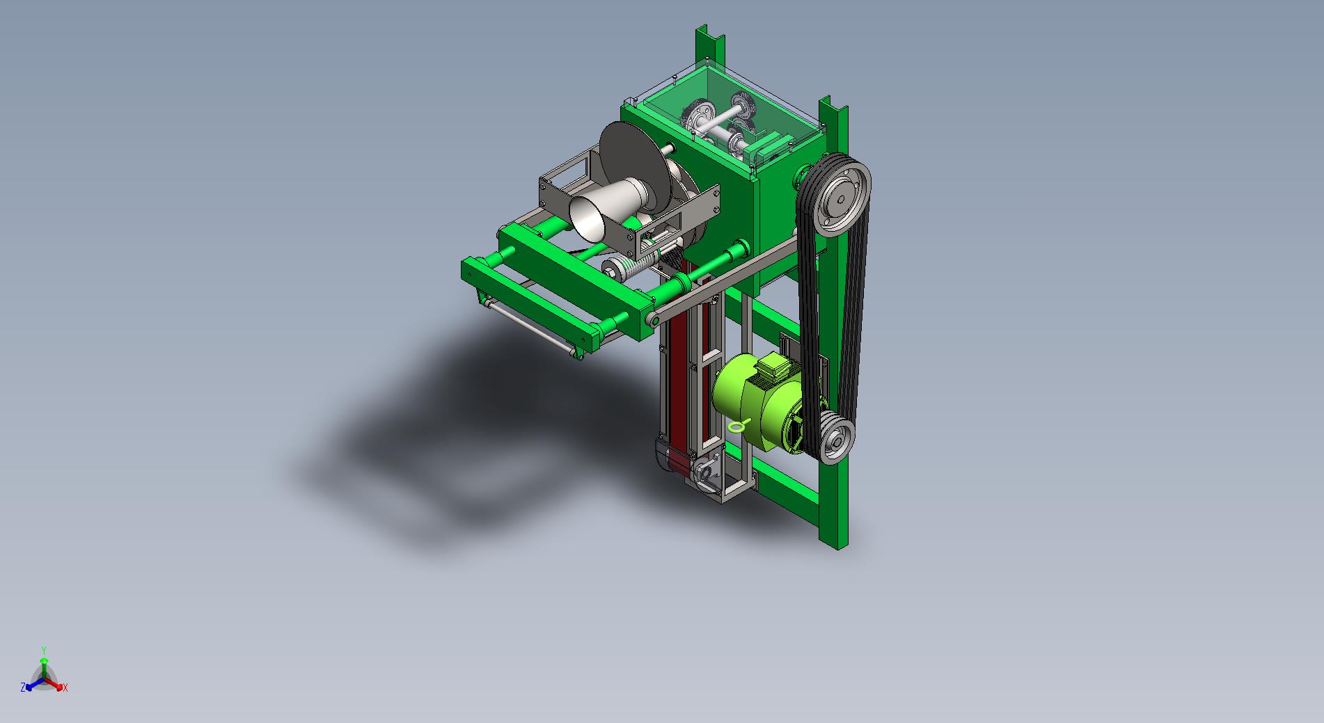 蜂窝煤成型机设计