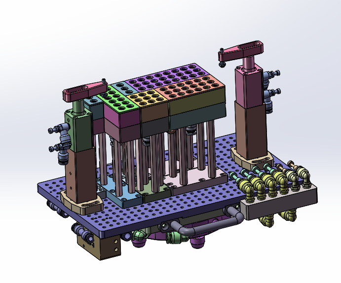 自制真空吸盘工装