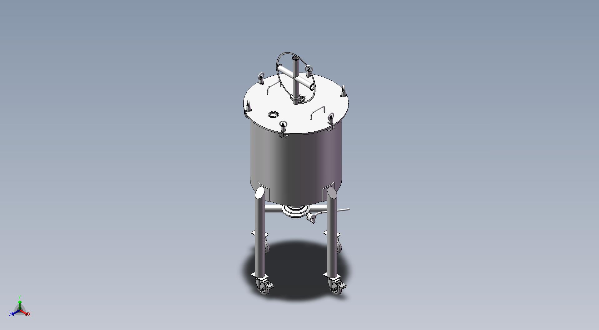 压力容器存放药剂