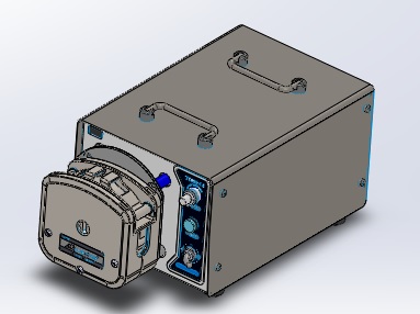 蠕动泵三维模型